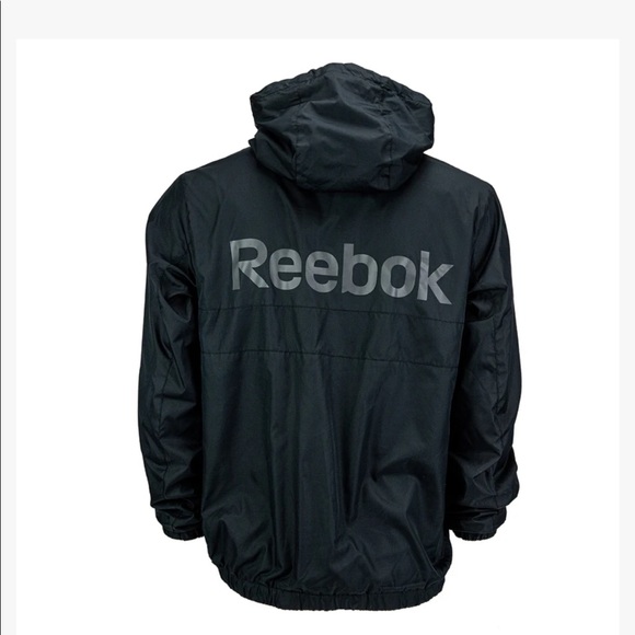 NWT Men’s Reebok 1/2 ZIP Pullover Jacket - Picture 2 of 15